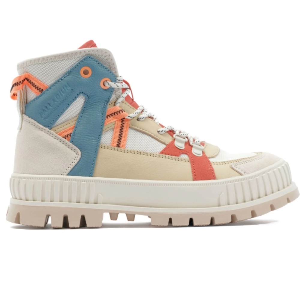 Palladium Pallashock Outcity sneakers in Almond Milk gorpcore utility lug sole - Picture 14 of 14